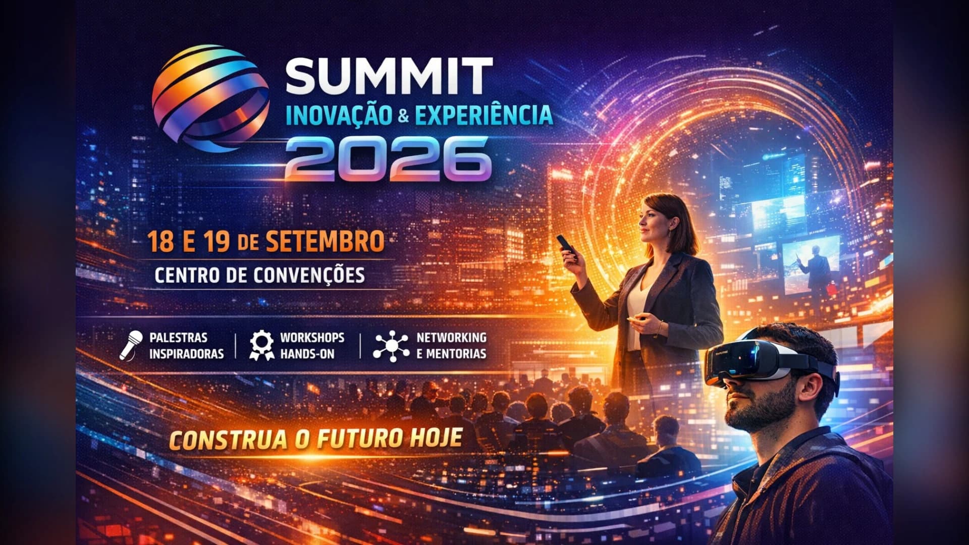 Banner Summit Inovação & Experiência 2026
